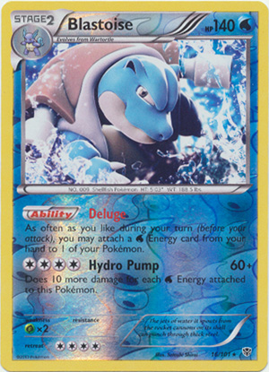 Blastoise - 16/101 - Reverse Holo